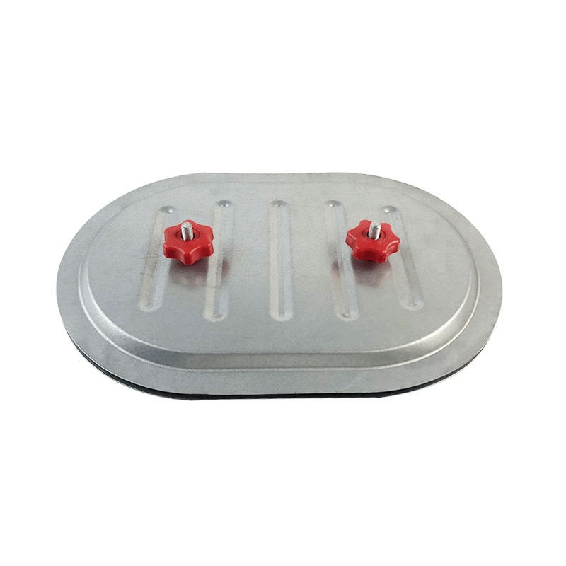 Pintu Akses Bujur Keluli Bergalvani SS-CA Saluran Udara